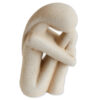 Female figure in skeptical pose - Cycladic statue