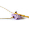 Lilac Gemstone - Necklace