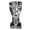 Stitched - Artistic Cycladic Head with base
