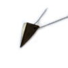 Pyramid (Big - Oxidized Black) - Necklace