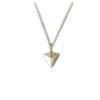 Pyramid (Small - Silver) - Necklace