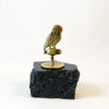 Owl on Amphora - Marble base with bronze element (Paperweight)