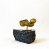 Tsarouhi (Rustic Shoe) - Marble base with bronze element (Paperweight)