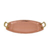 Oval Serving Tray - Copper