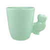 Mint owl (Gloss) - Ceramic mug