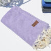 Lilac - Cotton Towel (Pestemal)