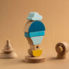 Balloon & Cloud - Wooden Stacking Toy