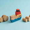 Cargo Ship - Wooden Decorative Puzzle