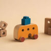 Travel Car - Wooden Push-Pull along Toy