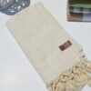 Ecru - Cotton Towel (Pestemal)